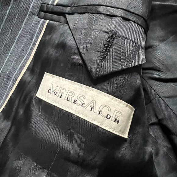 Versace pinstriped suit - Picture 3 of 7